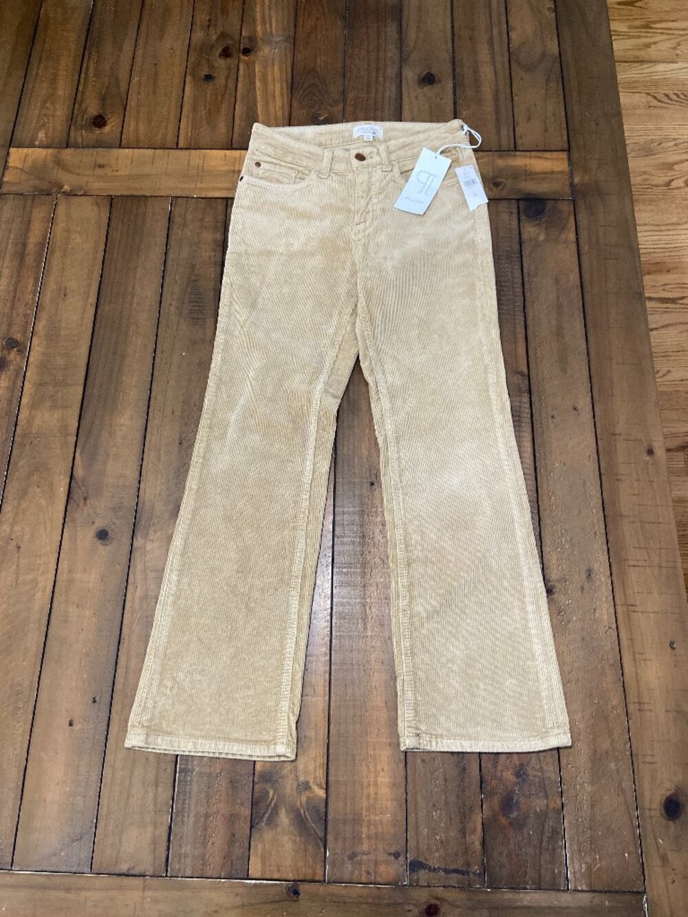 NWT Anthropologie Pilcro The Yaya Corduroy Crop Flare 26‎